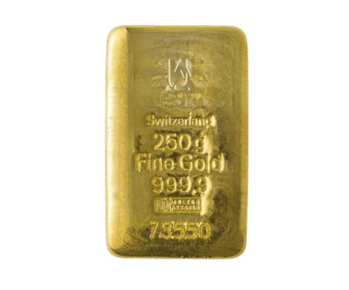 Gran Lingote De Oro de 250g